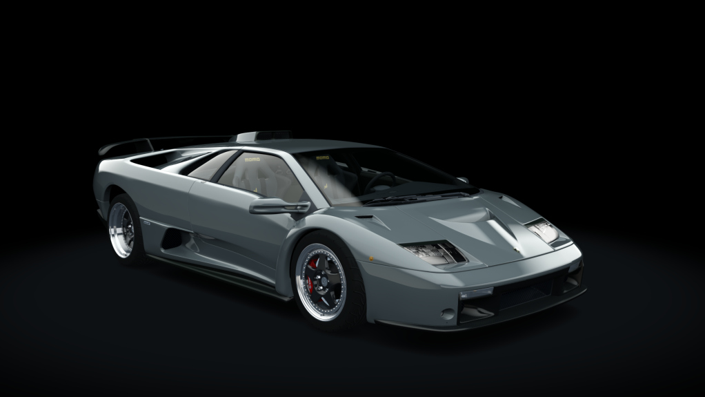 Lamborghini Diablo GT, skin titan_silver
