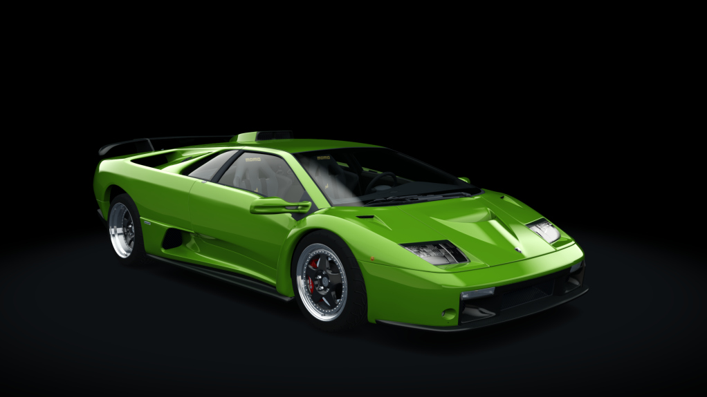 Lamborghini Diablo GT, skin verde_scandal