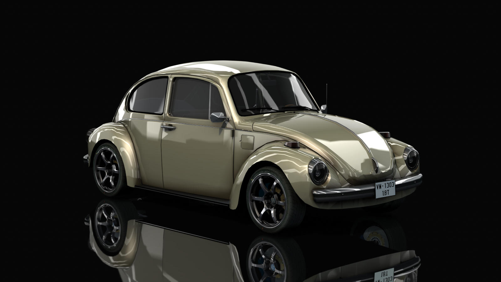 VW Beetle 1973 Sleeper, skin kansas_beige