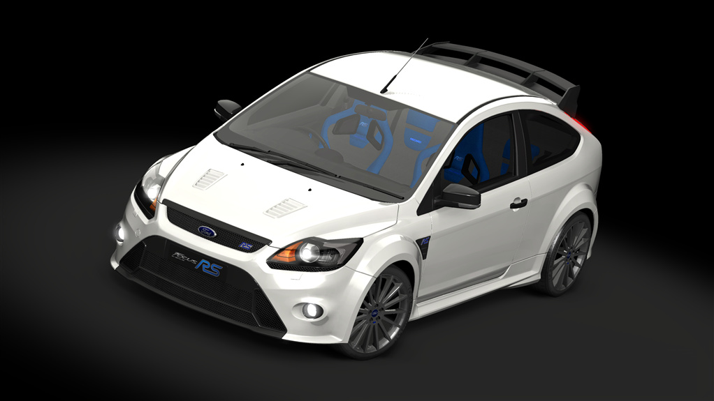 Ford Focus RS MK2, skin 01_Frozen_white