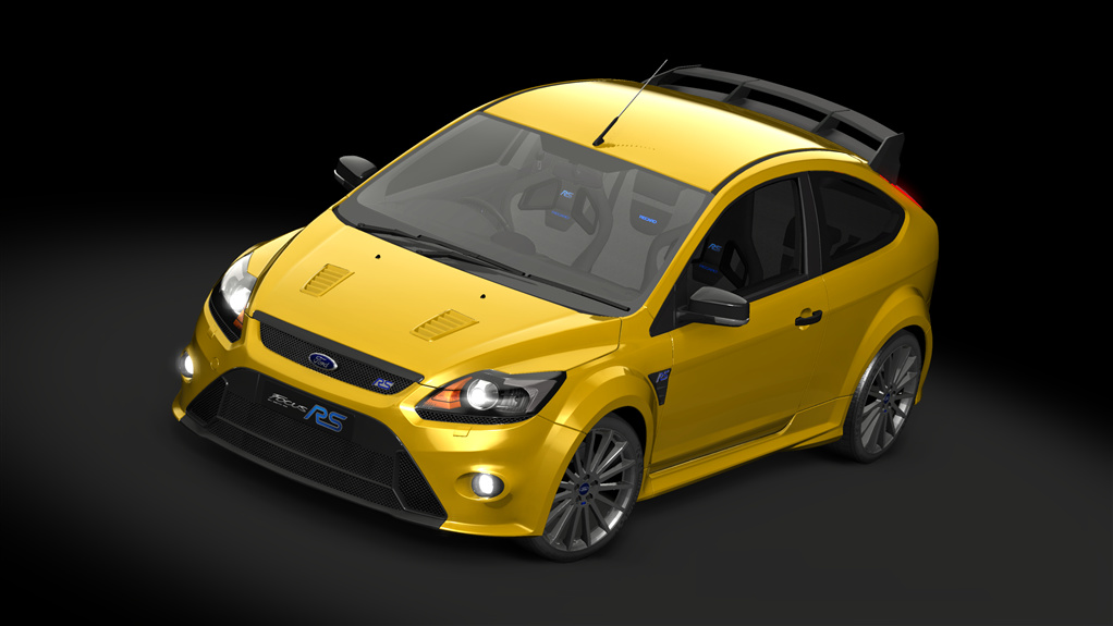 Ford Focus RS MK2, skin 05_Super_yellow