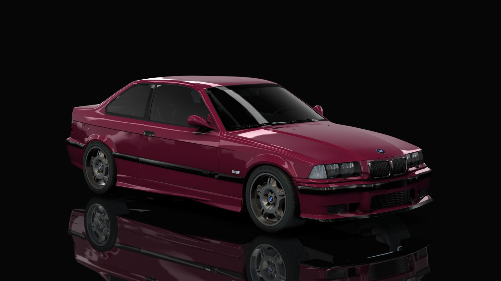 BMW M3 E36, skin daytona_violet_metallic