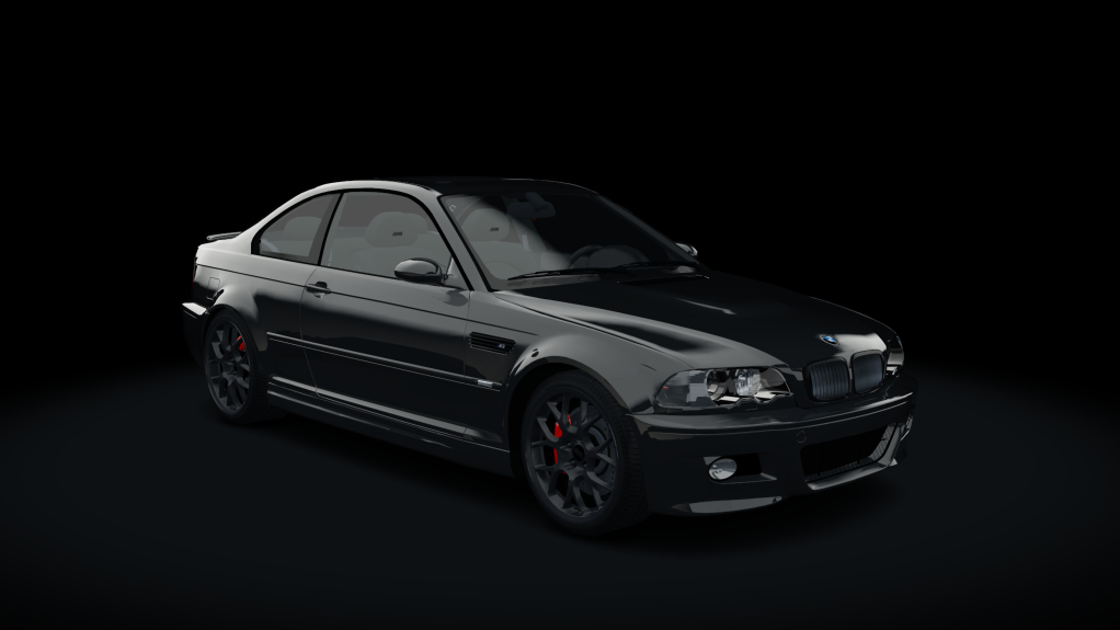 BMW M3 E46 GT, skin black_sapphire_metallic