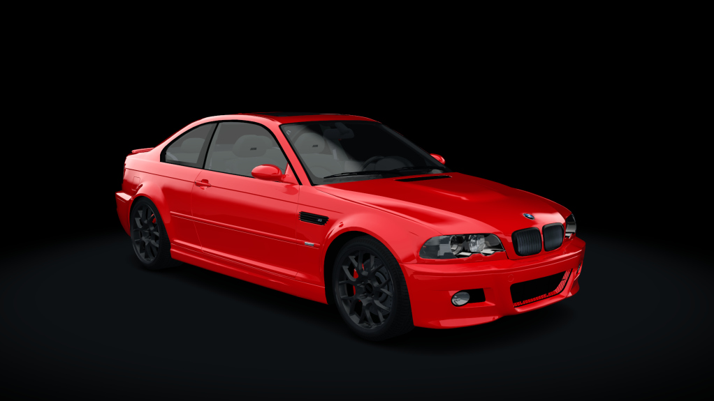 BMW M3 E46 GT, skin imola_red