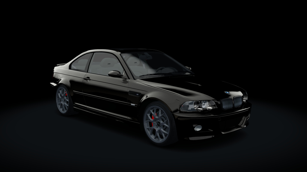 BMW M3 E46 GT, skin jet_black