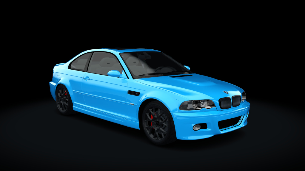 BMW M3 E46 GT, skin laguna_seca_blue