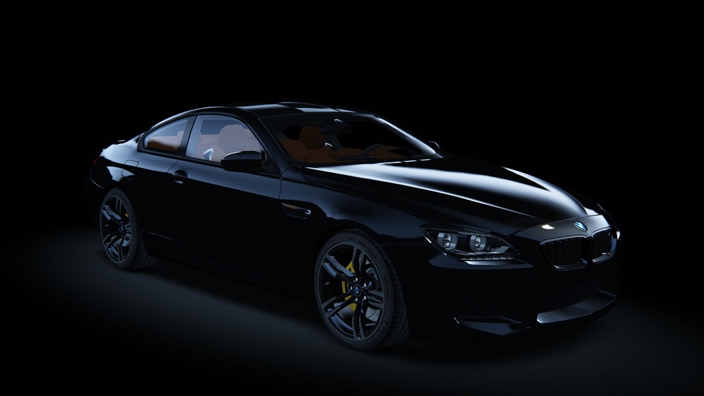 BMW M6 Akrapovic, skin Coal_Black