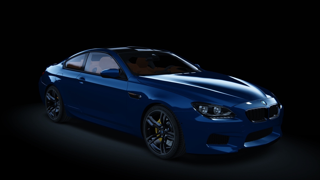 BMW M6 Akrapovic, skin Dark_Blue