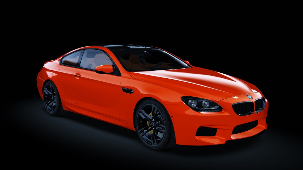 BMW M6 Akrapovic, skin Dark_Orange