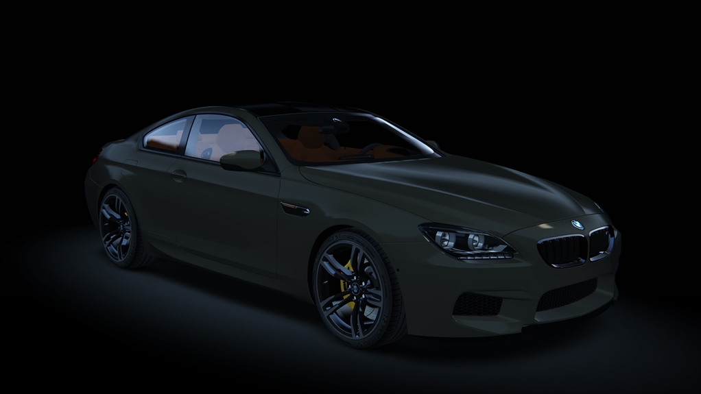 BMW M6 Akrapovic, skin Desert_Flat