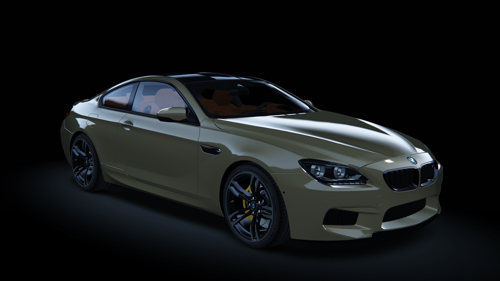 BMW M6 Akrapovic, skin Sand_Brown