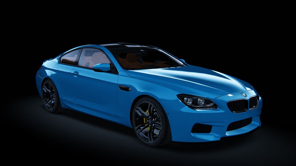 BMW M6 Akrapovic, skin Santorini_Blue