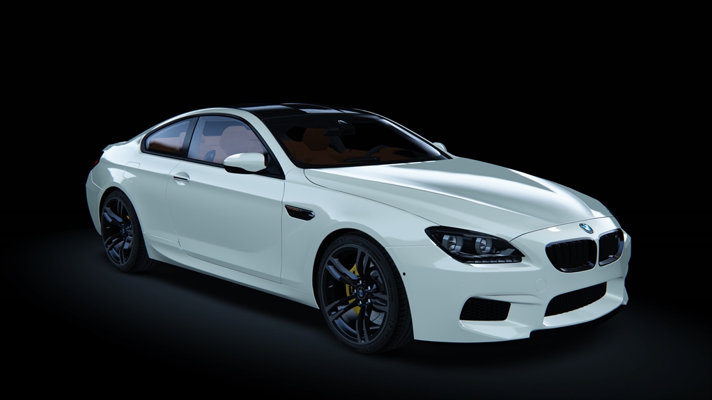 BMW M6 Akrapovic, skin White