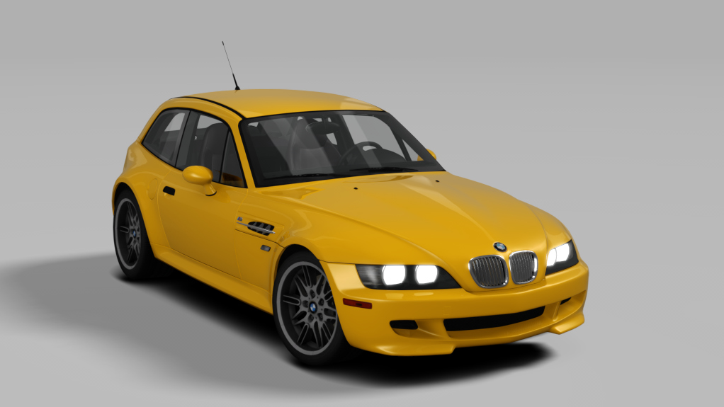 BMW E47 Z3 M Coupe, skin Yellow_Gold