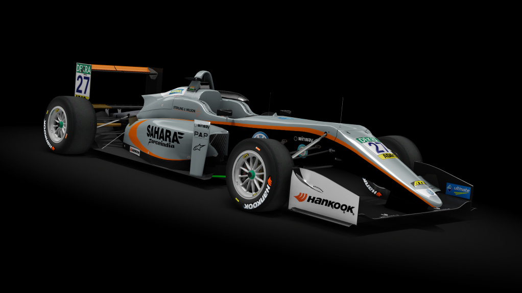 Dallara F317, skin F3_EU_Daruvala