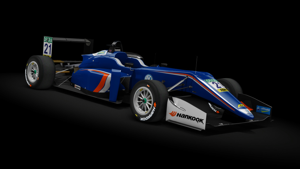 Dallara F317, skin F3_EU_Dennis