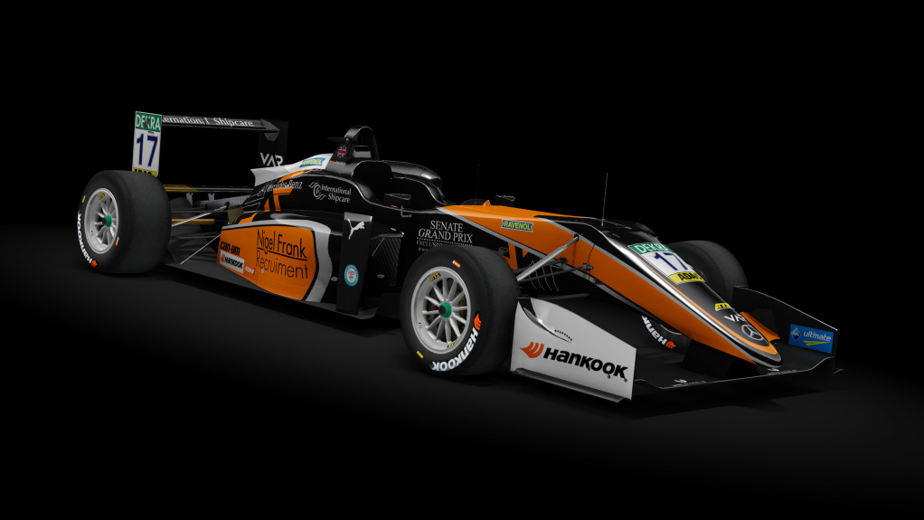 Dallara F317, skin F3_EU_Newey