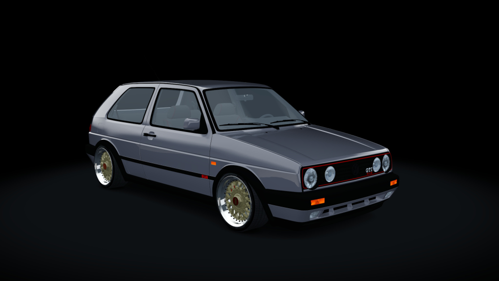 Volkswagen Golf II GTI 16V, skin Atlasgrau