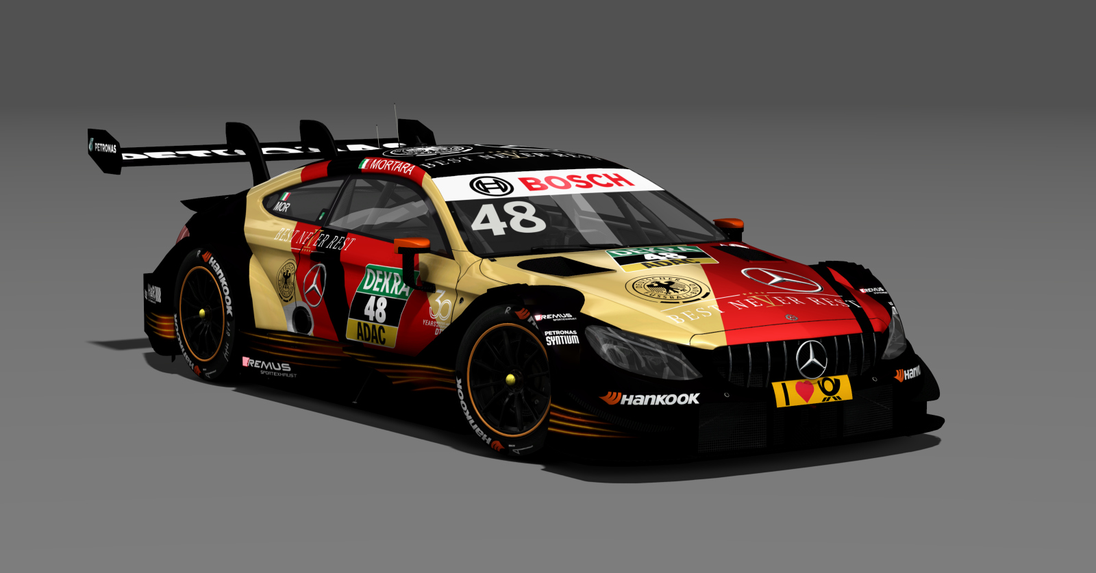 DRF MERCEDES-AMG DTM 2018, skin Mortara_48