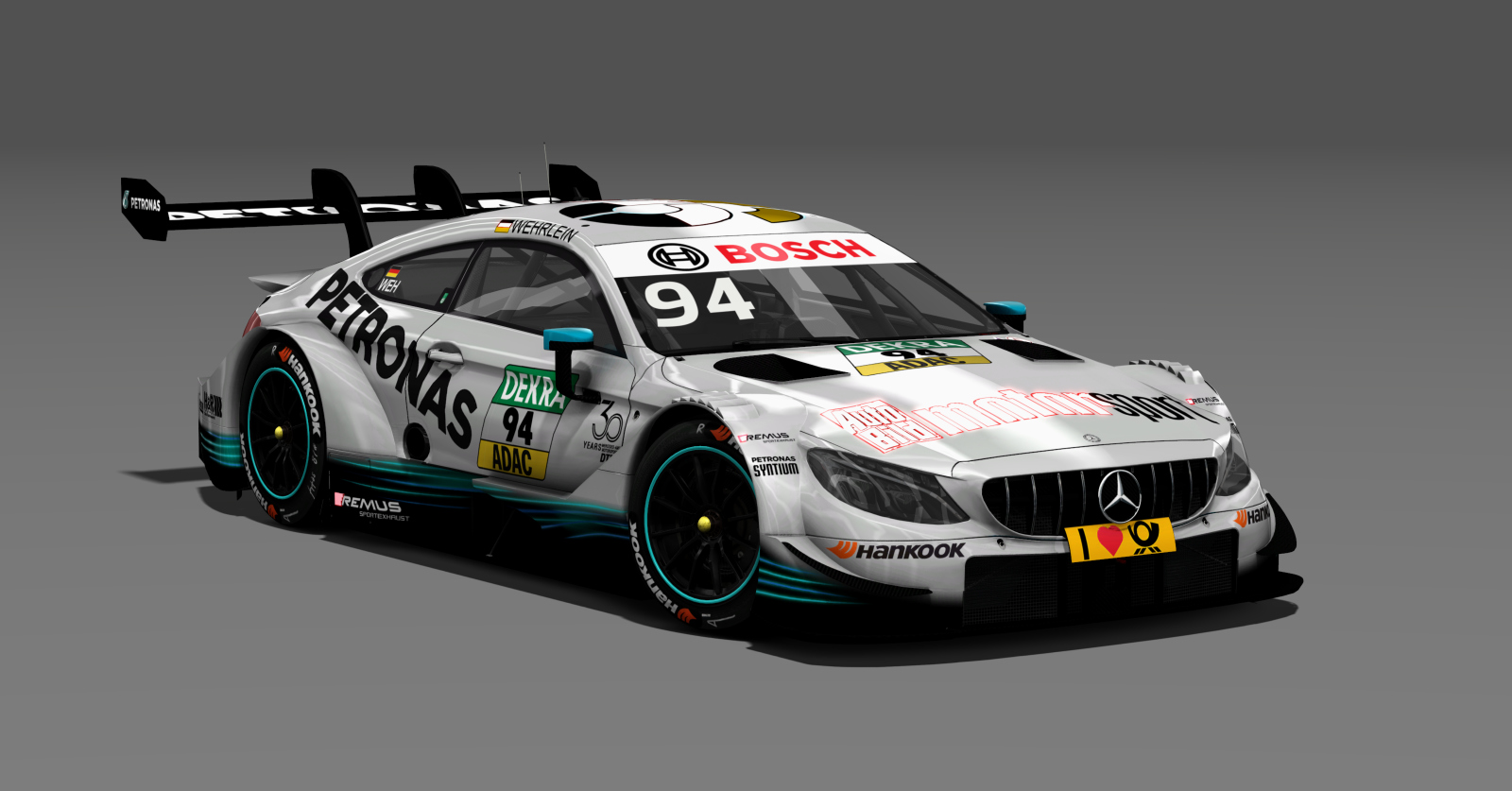 DRF MERCEDES-AMG DTM 2018, skin Wehrlein_94