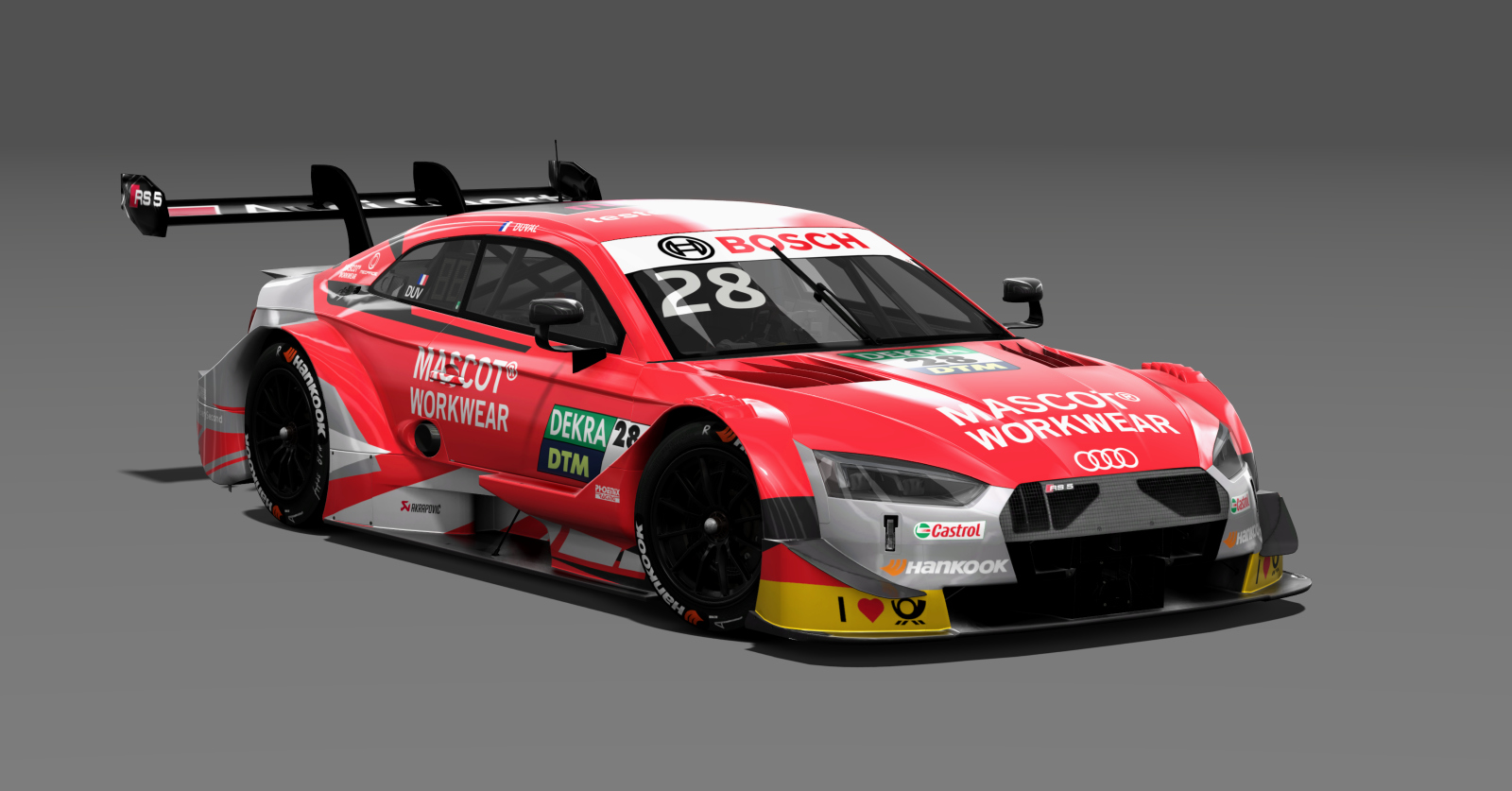 DRF AUDI RS5 DTM 2019, skin Duval_28