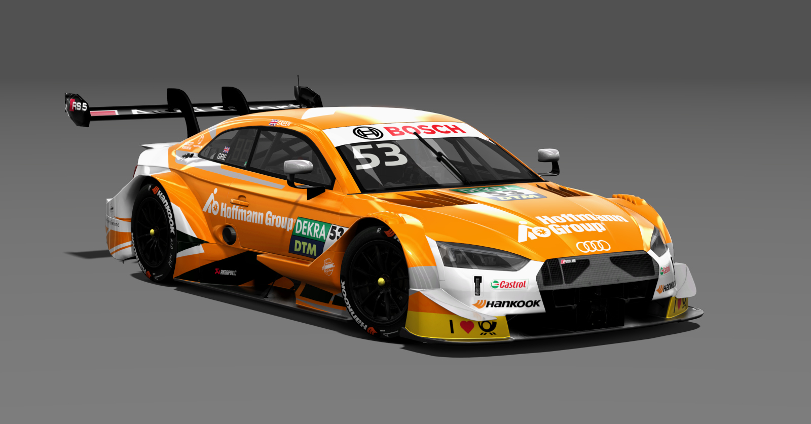 DRF AUDI RS5 DTM 2019, skin Green_53