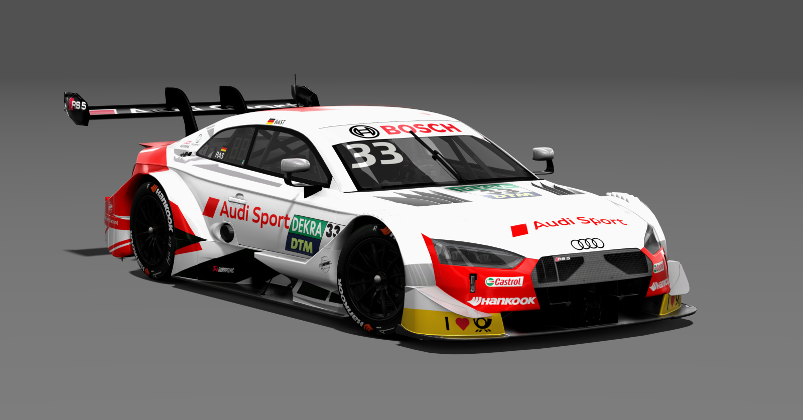 DRF AUDI RS5 DTM 2019, skin Rast_33