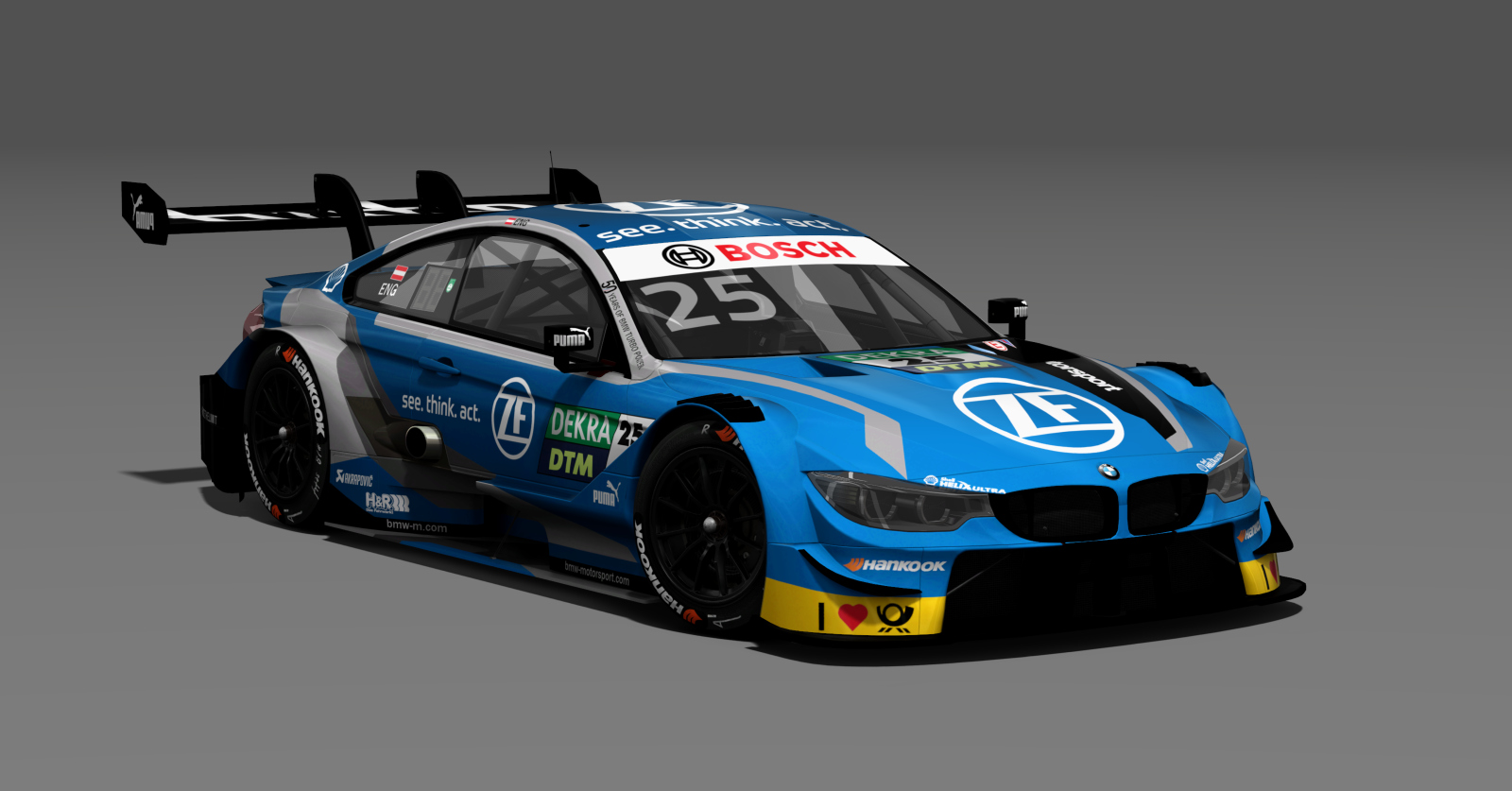 DRF BMW M4 DTM 2019, skin Eng_25