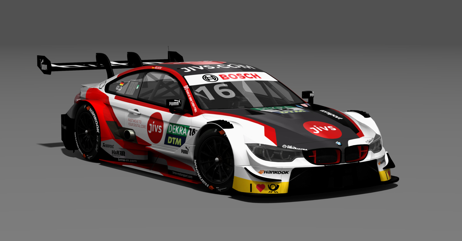 DRF BMW M4 DTM 2019, skin Glock_16