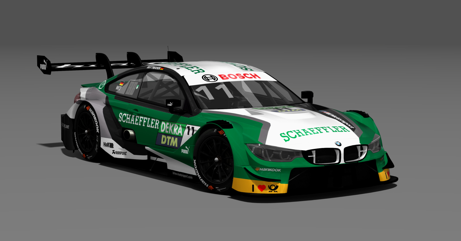 DRF BMW M4 DTM 2019, skin Wittmann_11