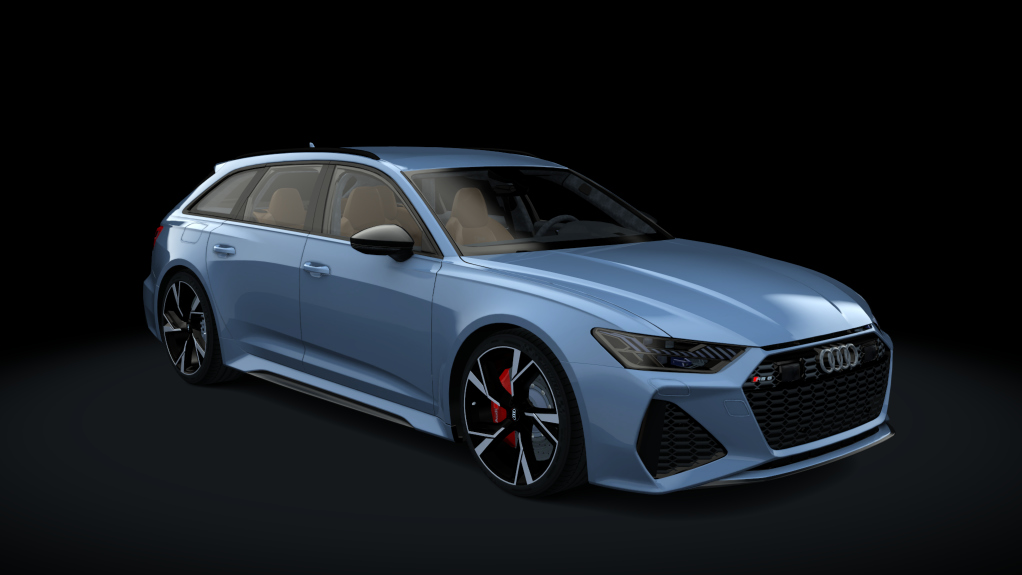 Audi RS6 2021 v2, skin 23_azzurro_california