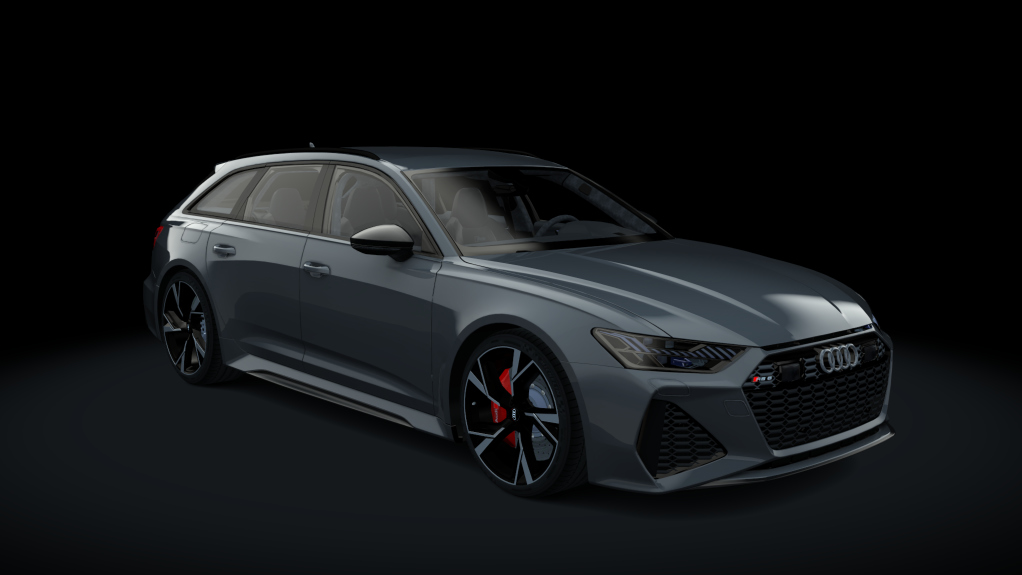 Audi RS6 2021 v2, skin grey_metalic