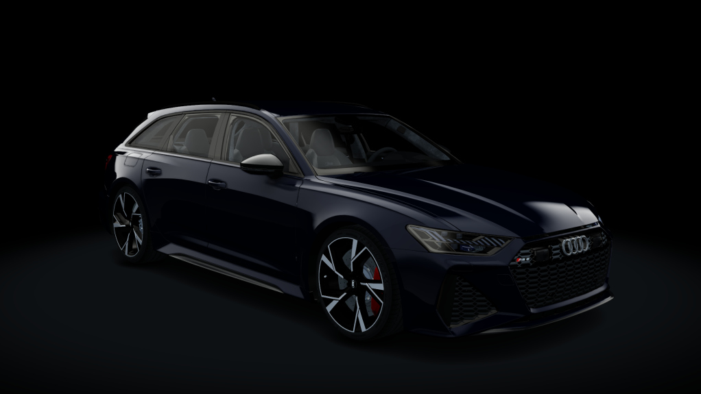 Audi RS6 2021 v2, skin jet_black_metalic