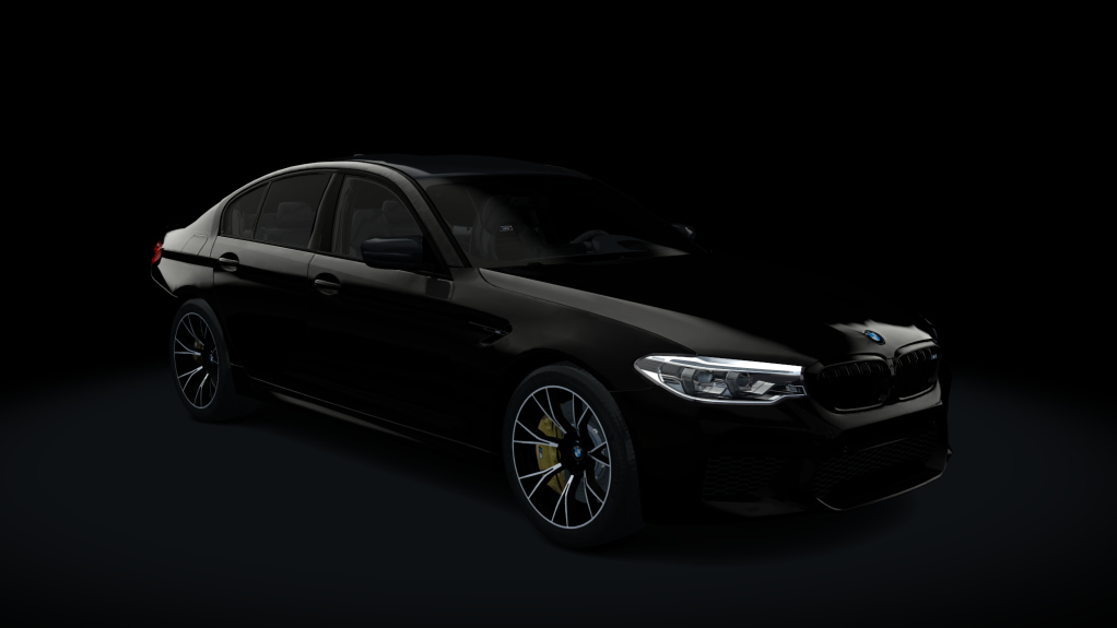 BMW F90 M5 COMPETITON v1, skin black