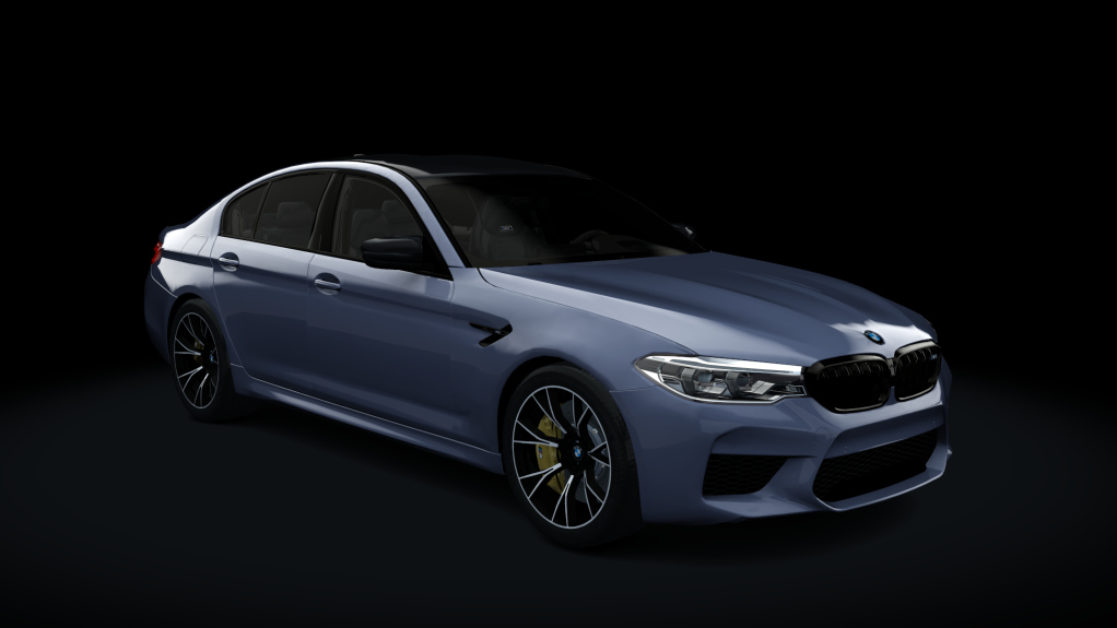 BMW F90 M5 COMPETITON v1, skin blue_brilliant