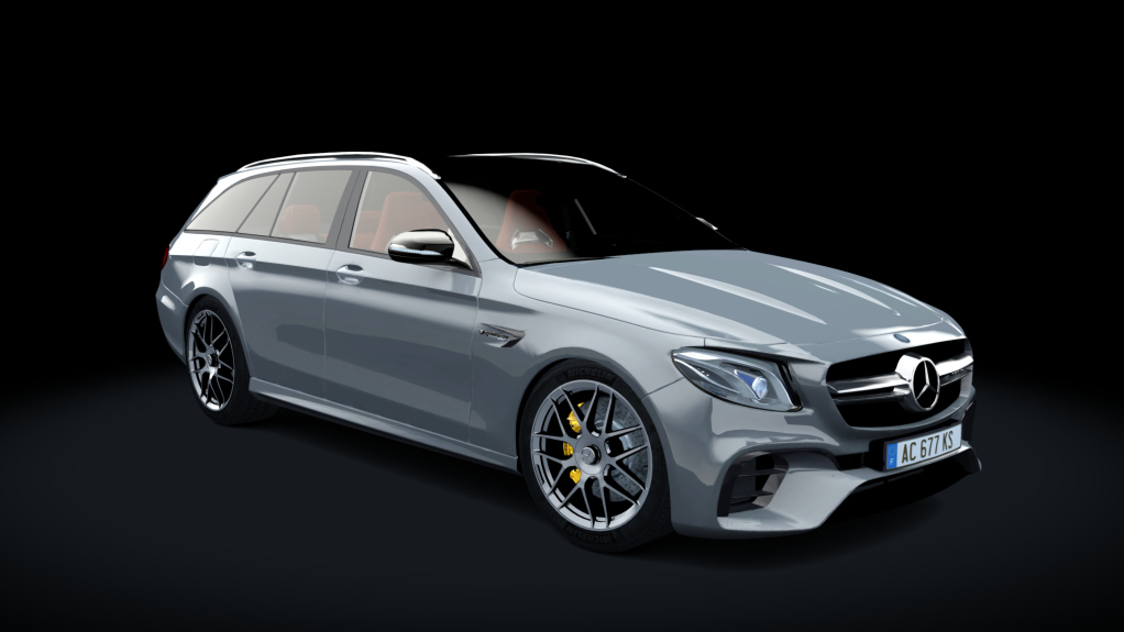 Mercedes-AMG W213 E63S estate version 2, skin Argento_Iridio