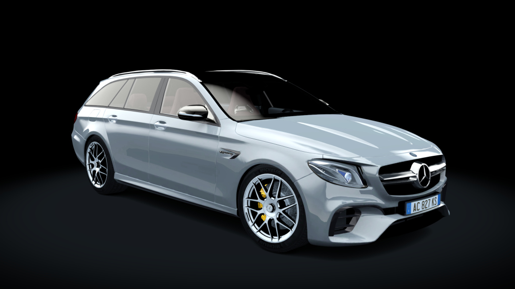 Mercedes-AMG W213 E63S estate version 2, skin iridio_magno