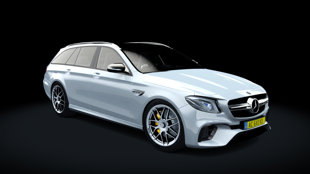 Mercedes-AMG W213 E63S estate version 2, skin selenite_designo