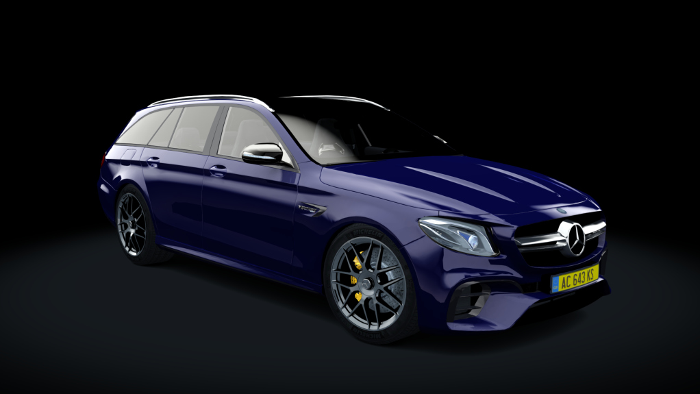 Mercedes-AMG W213 E63S estate version 2, skin special_blue_liquid_light