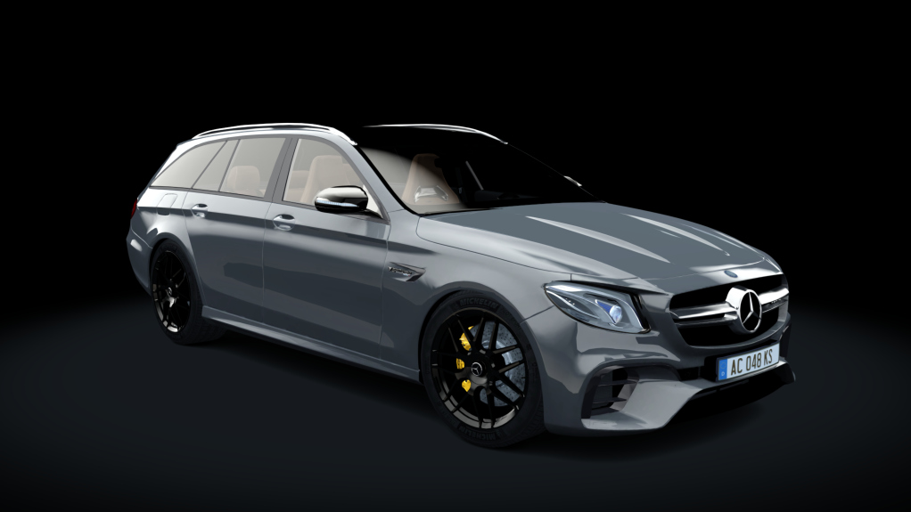 Mercedes-AMG W213 E63S estate version 2, skin special_lime_gold