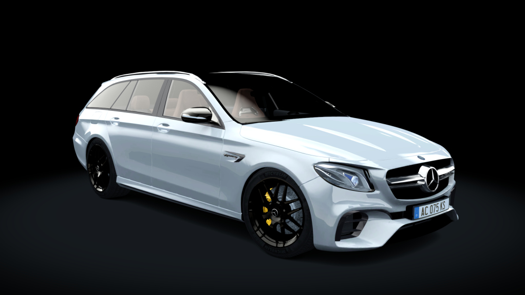 Mercedes-AMG W213 E63S estate version 2, skin white_standart