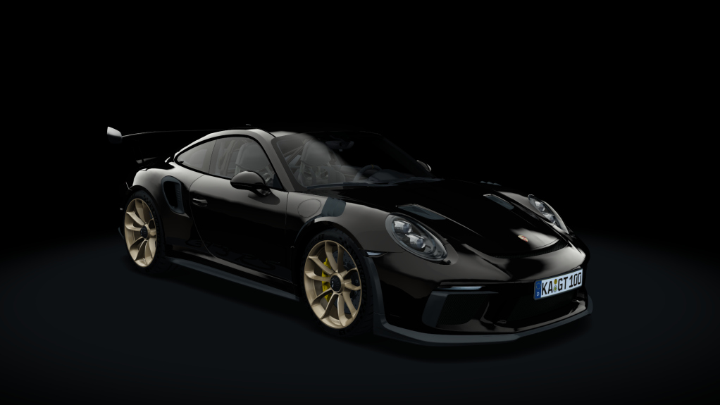 Porsche 911 (991) GT3 RS 2019, skin black