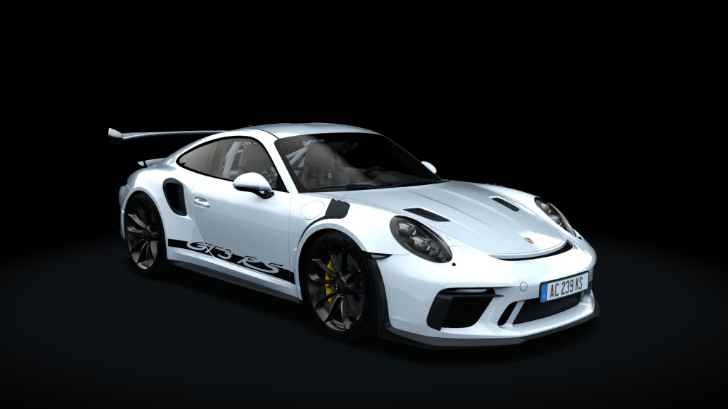 Porsche 911 (991) GT3 RS 2019, skin carrera_white