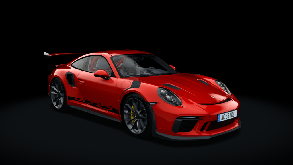 Porsche 911 (991) GT3 RS 2019, skin gt3rs_red_black