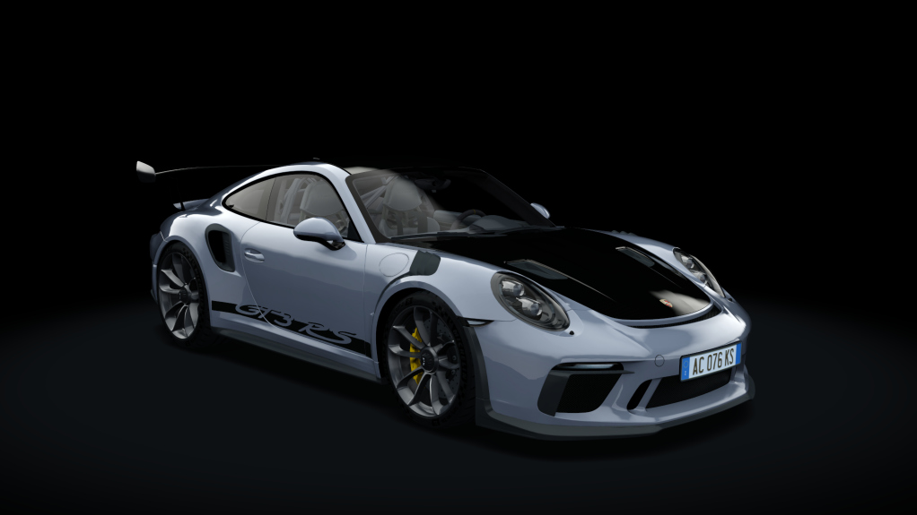 Porsche 911 (991) GT3 RS 2019, skin wp_silver_gt