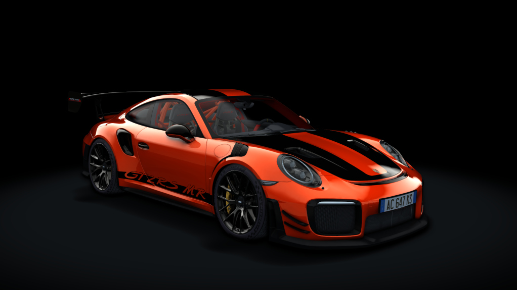 Porsche 911 GT2 RS MR v2.1, skin 02_Lava_Orange