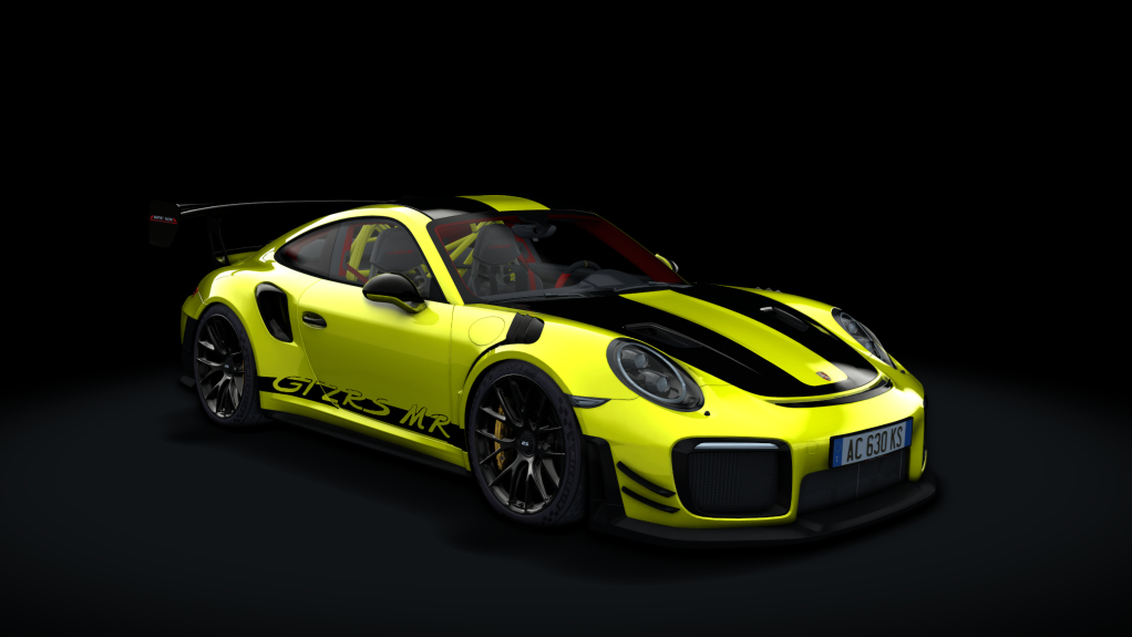 Porsche 911 GT2 RS MR v2.1, skin 04_Racing_Yellow