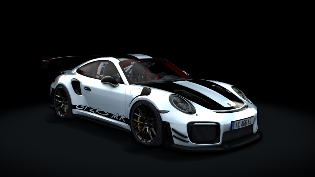 Porsche 911 GT2 RS MR v2.1, skin 06_White