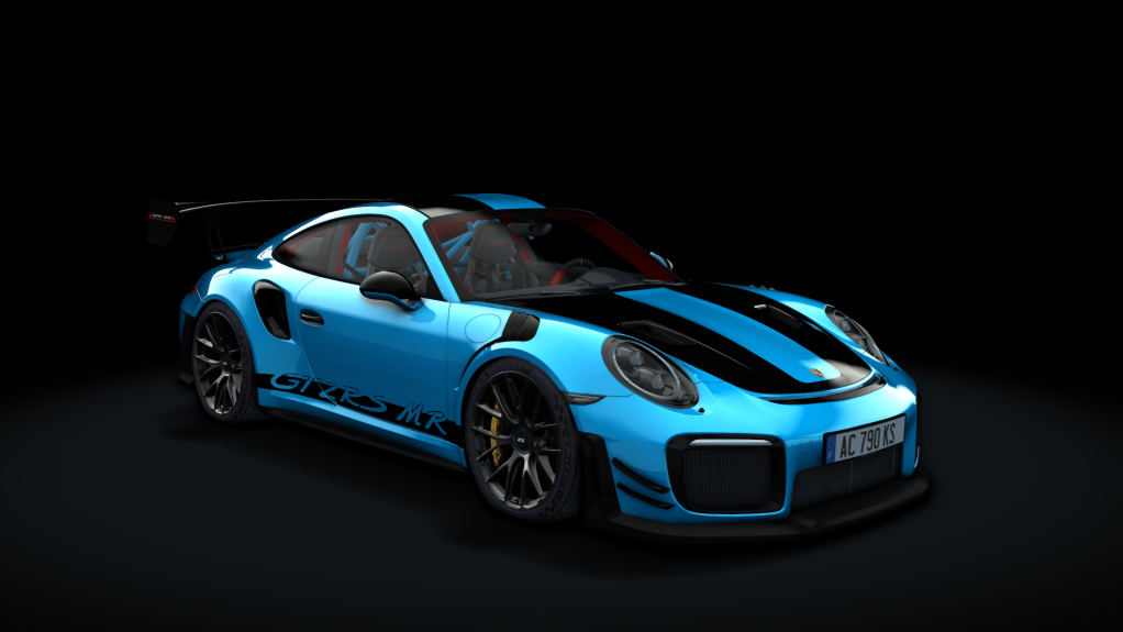 Porsche 911 GT2 RS MR v2.1, skin 10_Riviera_Blue