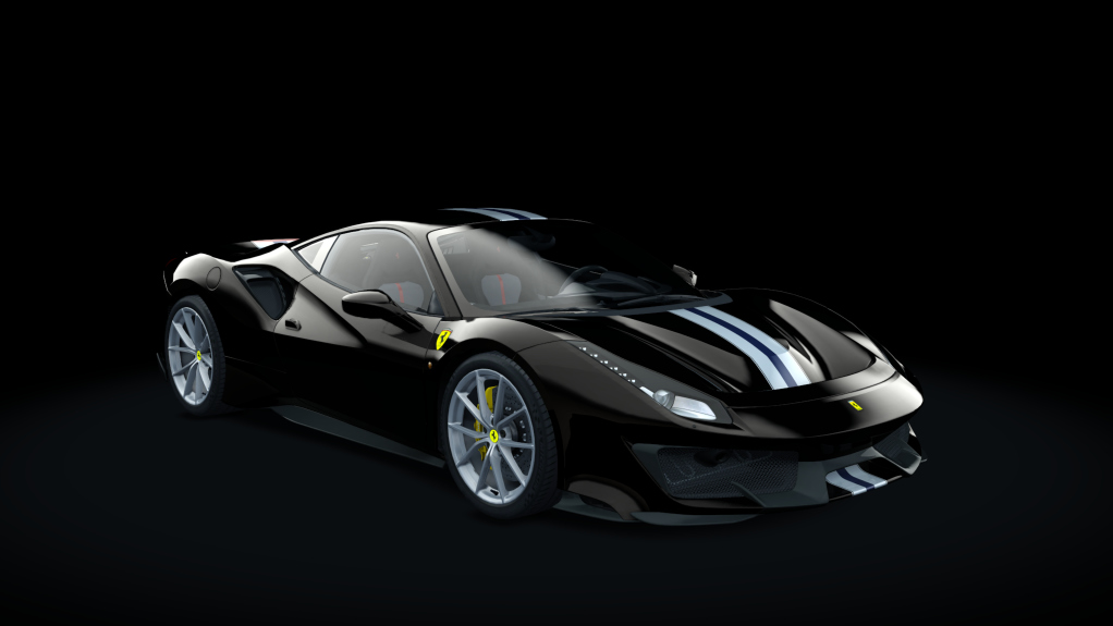 Ferrari 488 Pista, skin 04_nero_ds_1250